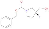 benzyl (3S)-3-fluoro-3-(hydroxymethyl)pyrrolidine-1-carboxylate