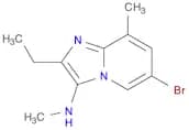 6-bromo-2-ethyl-N,8-dimethylimidazo[1,2-a]pyridin-3-amine