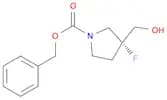benzyl (3R)-3-fluoro-3-(hydroxymethyl)pyrrolidine-1-carboxylate