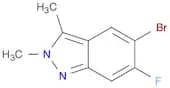 5-bromo-6-fluoro-2,3-dimethyl-2H-indazole