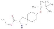 ethyl 8-[tert-butyl(dimethyl)silyl]oxy-2-azaspiro[4.5]decane-3-carboxylate