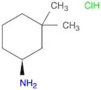 (1S)-3,3-dimethylcyclohexanamine;hydrochloride