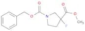 O1-benzyl O3-methyl 3-fluoropyrrolidine-1,3-dicarboxylate