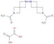 1-(2,6-diazaspiro[3.3]heptan-2-yl)ethanone;oxalic acid