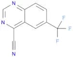 6-(trifluoromethyl)quinazoline-4-carbonitrile