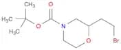 tert-butyl 2-(2-bromoethyl)morpholine-4-carboxylate