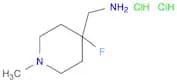 (4-fluoro-1-methyl-4-piperidyl)methanamine dihydrochloride
