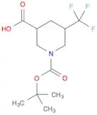 1-[(tert-butoxy)carbonyl]-5-(trifluoromethyl)piperidine-3-carboxylicacid
