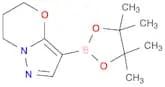 3-(4,4,5,5-tetramethyl-1,3,2-dioxaborolan-2-yl)-6,7-dihydro-5H-pyrazolo[5,1-b][1,3]oxazine