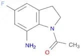 1-(7-amino-5-fluoro-indolin-1-yl)ethanone