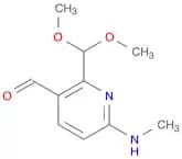2-(dimethoxymethyl)-6-(methylamino)pyridine-3-carbaldehyde