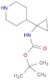 tert-butyl N-[1-(piperidin-4-yl)cyclopropyl]carbamate