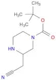 1-Piperazinecarboxylic acid, 3-(cyanomethyl)-, 1,1-dimethylethyl ester