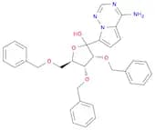 (3R,4R,5R)-2-(4-aminopyrrolo[2,1-f][1,2,4]triazin-7-yl)-3,4-dibenzyloxy-5-(benzyloxymethyl)tetrahy…
