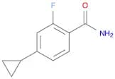 4-cyclopropyl-2-fluorobenzamide