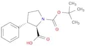 1,2-Pyrrolidinedicarboxylic acid, 3-phenyl-, 1-(1,1-dimethylethyl) ester,(2R-trans)-