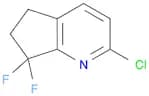 2-chloro-7,7-difluoro-5,6-dihydrocyclopenta[b]pyridine