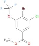 methyl 4-bromo-3-chloro-5-(trifluoromethoxy)benzoate
