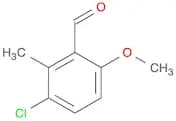 Benzaldehyde, 3-chloro-6-methoxy-2-methyl-