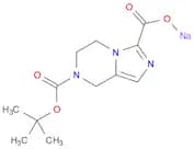 SODIUM 7-(TERT-BUTOXYCARBONYL)-5,6,7,8-TETRAHYDROIMIDAZO[1,5-A]PYRAZINE-3-CARBOXYLATE