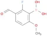 (2-Fluoro-3-formyl-6-methoxyphenyl)boronic acid