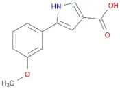 5-(3-methoxyphenyl)-1H-pyrrole-3-carboxylic acid