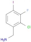 (2-chloro-3-fluoro-4-iodophenyl)methanamine