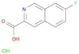 7-fluoroisoquinoline-3-carboxylic acid hydrochloride