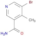 5-Bromo-4-methyl-3-pyridinecarboxamide