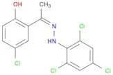 1-(5-Chloro-2-hydroxyphenyl)ethanone (2,4,6-trichlorophenyl)hydrazone