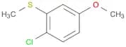 Benzene, 1-chloro-4-methoxy-2-(methylthio)-
