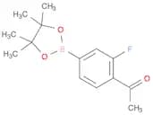 4-Acetyl-3-fluorophenylboronic Acid Pinacol Ester