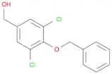 Benzenemethanol, 3,5-dichloro-4-(phenylmethoxy)-