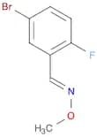 1-(2-Fluoro-5-bromophenyl)-N-methoxymethanimine