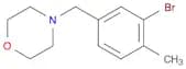 4-(3-Bromo-4-methylbenzyl)morpholine