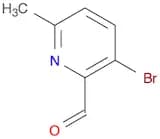 2-Pyridinecarboxaldehyde, 3-bromo-6-methyl-