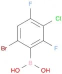 Boronic acid, B-(6-bromo-3-chloro-2,4-difluorophenyl)-