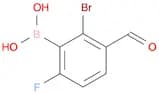 Boronic acid, B-(2-bromo-6-fluoro-3-formylphenyl)-