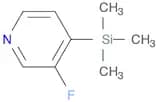 Pyridine, 3-fluoro-4-(trimethylsilyl)-