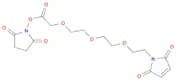 Mal-PEG3-CH2 NHS ester