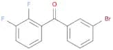 (3-Bromophenyl)-(2,3-difluorophenyl)methanone