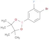 4-Bromo-3-fluorophenylboronic acid pinacol ester