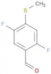 Benzaldehyde, 2,5-difluoro-4-(methylthio)-