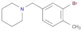 1-(3-Bromo-4-methylbenzyl)piperidine