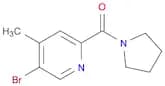 (5-Bromo-4-methyl-pyridin-2-yl)-pyrrolidin-1-yl-methanone