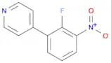 4-(2-fluoro-3-nitrophenyl)pyridine