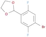 1,3-Dioxolane, 2-(4-bromo-2,5-difluorophenyl)-