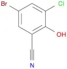 5-Bromo-3-chloro-2-hydroxybenzonitrile