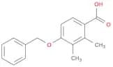 2,3-Dimethyl-4-(phenylmethoxy)benzoic acid