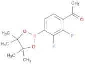 Ethanone, 1-[2,3-difluoro-4-(4,4,5,5-tetramethyl-1,3,2-dioxaborolan-2-yl)phenyl]-